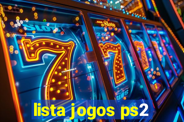 lista jogos ps2